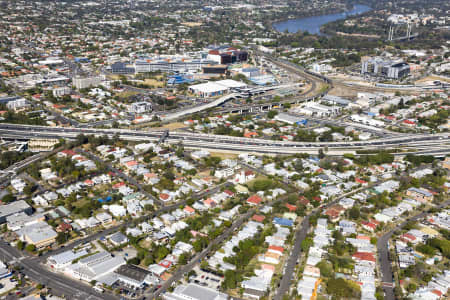 Aerial Image of AERIAL PHOTO WOOLLOONGABBA