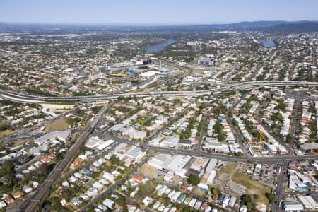 Aerial Image of AERIAL PHOTO WOOLLOONGABBA