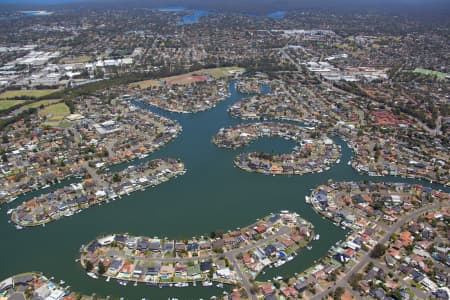 Aerial Image of SYLVANIA WATERS