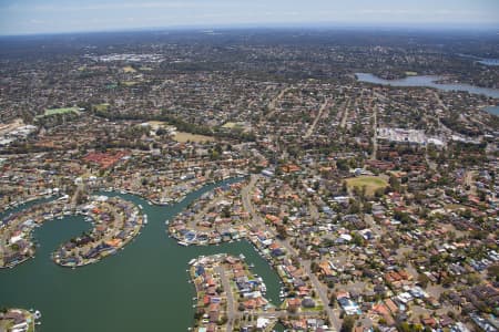 Aerial Image of SYLVANIA WATERS