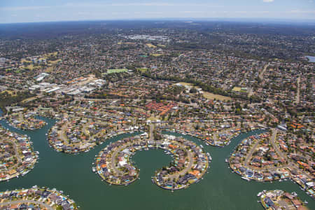 Aerial Image of SYLVANIA WATERS