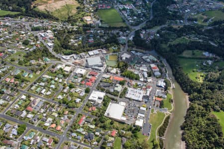 Aerial Image of WARKWORTH LOOKING WEST