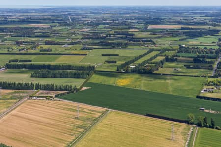 Aerial Image of HORNBY LOOKING SOUTH WEST TO TEMPLETON
