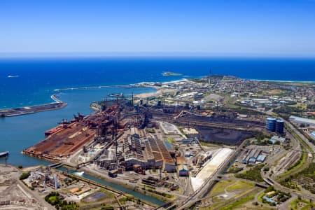 Aerial Image of PORT KEMBLA