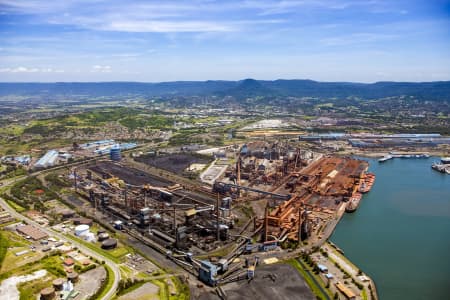 Aerial Image of PORT KEMBLA