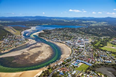 Aerial Image of MERIMBULA