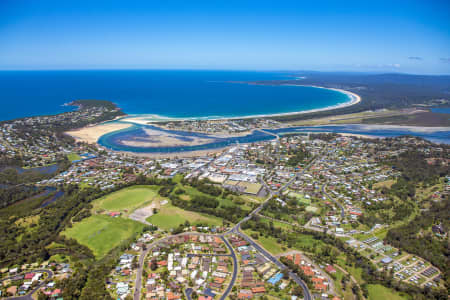 Aerial Image of MERIMBULA