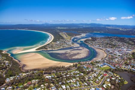 Aerial Image of MERIMBULA