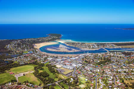 Aerial Image of MERIMBULA