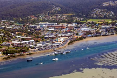 Aerial Image of MERIMBULA