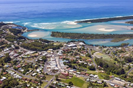 Aerial Image of NAMBUCCA HEADS