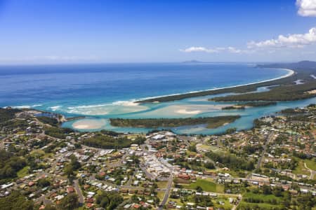 Aerial Image of NAMBUCCA HEADS