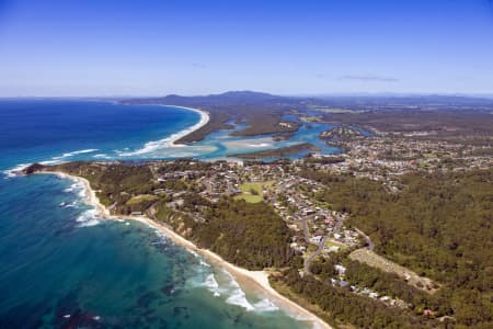 Aerial Image of NAMBUCCA HEADS