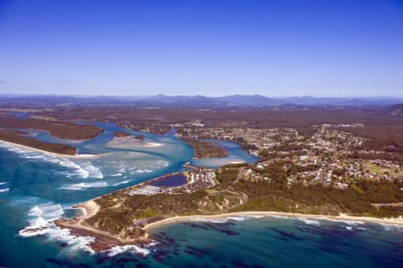 Aerial Image of NAMBUCCA HEADS