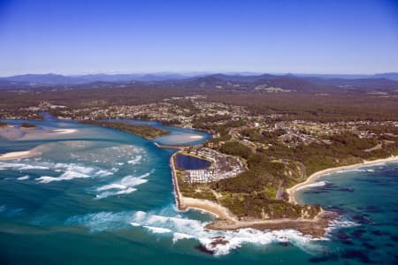 Aerial Image of NAMBUCCA HEADS