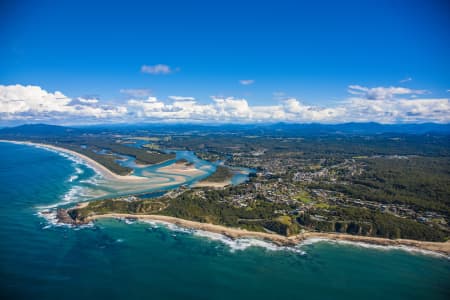 Aerial Image of NAMBUCCA HEADS