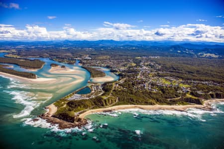 Aerial Image of NAMBUCCA HEADS