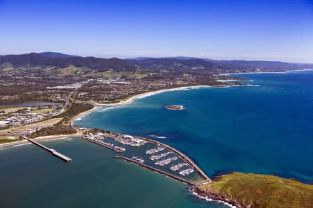 Aerial Image of COFFS HARBOUR