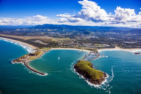 Aerial Image of COFFS HARBOUR