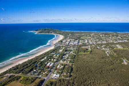 Aerial Image of BYRON BAY