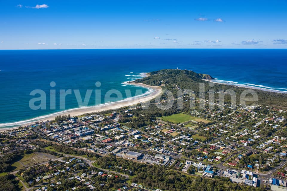 Aerial Image of Byron Bay