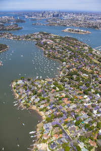 Aerial Image of HUNTERS HILL