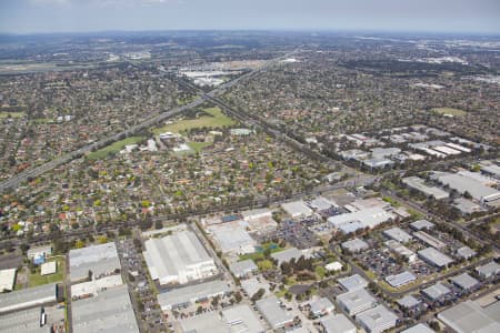 Aerial Image of MULGRAVE INDUSTRIAL AREA