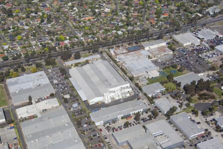 Aerial Image of MULGRAVE INDUSTRIAL AREA