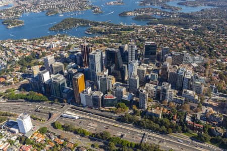 Aerial Image of NORTH SYDNEY CBD