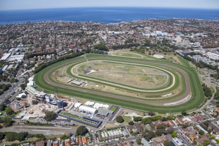 Aerial Image of RANDWICK RACECOURSE TO COOGEE