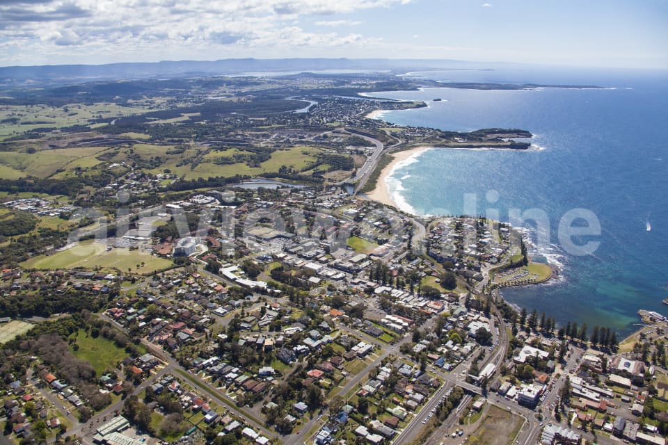 Aerial Image of Kiama to Wollongong