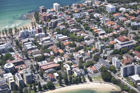 Aerial Image of MANLY COVE TO MANLY SURF CLUB