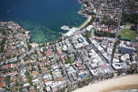 Aerial Image of MANLY CORSO AND CBD