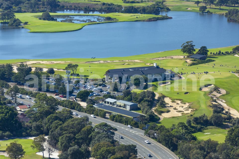 Aerial Image of The Lakes Golf Club and Pagewood Homes