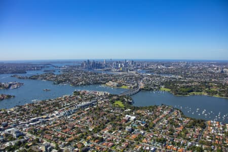 Aerial Image of VICTORIA ROAD DRUMMOYNE