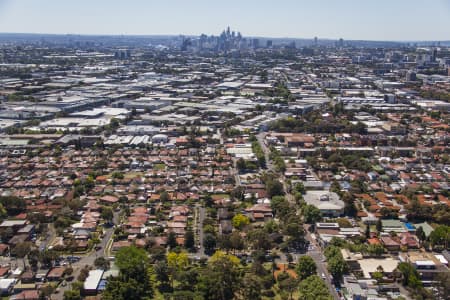 Aerial Image of MASCOT TO SYDNEY CBD