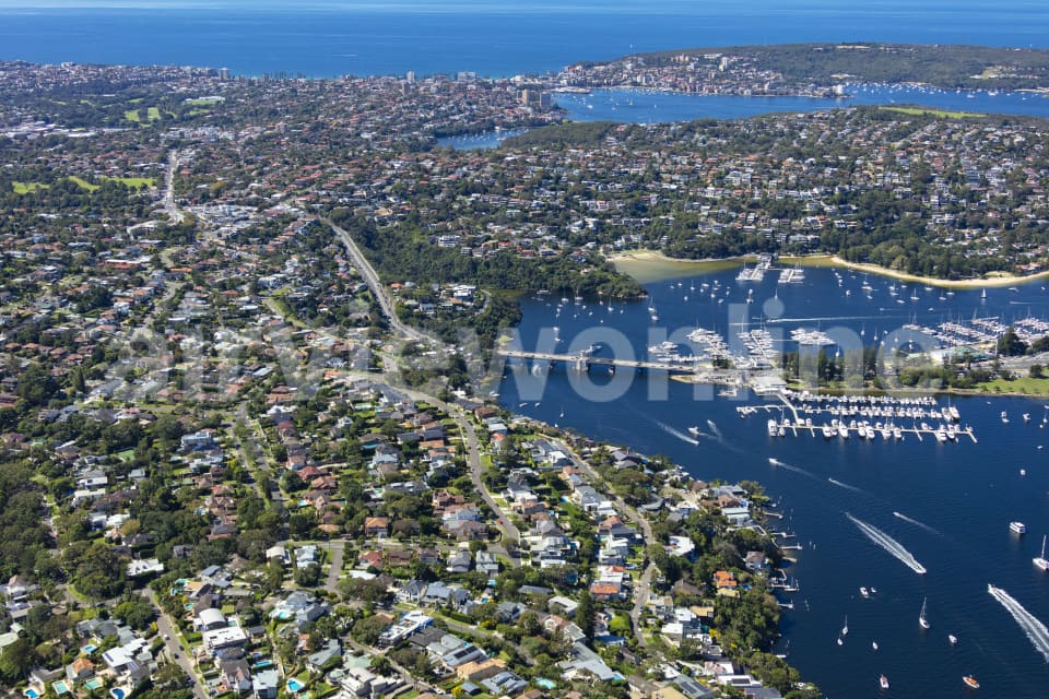 Aerial Image of The Spit Middle Harbour