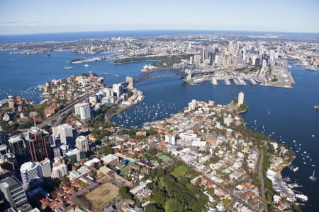 Aerial Image of MCMAHONS POINT