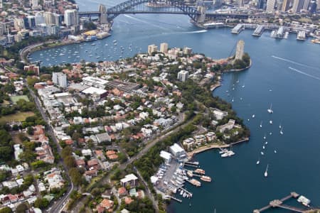 Aerial Image of MCMAHONS POINT