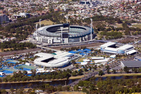 Aerial Image of ROD LAVER ARENA