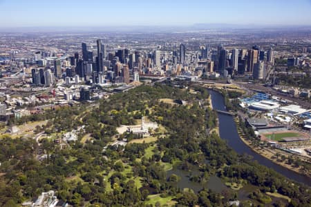 Aerial Image of MELBOURNE