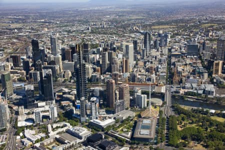 Aerial Image of MELBOURNE