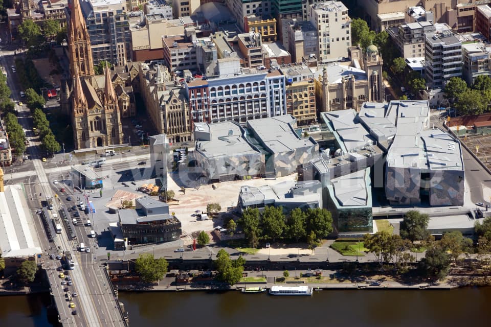 Aerial Image of Federation Square