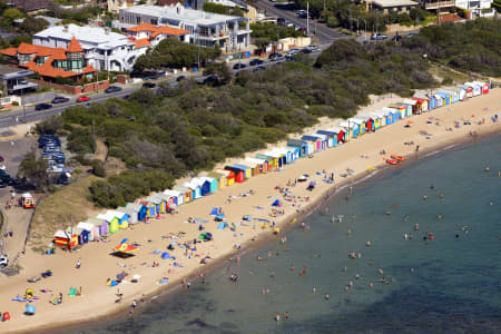 Aerial Image of BRIGHTON BEACH