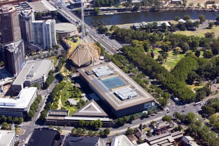Aerial Image of NATIONAL GALLERY OF VICTORIA