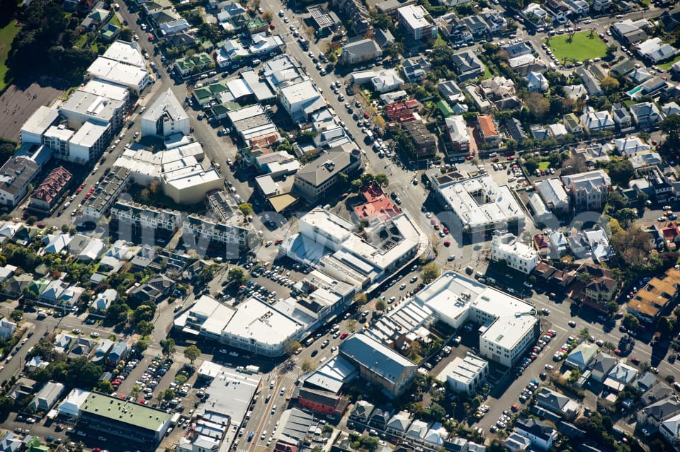 Aerial Image of Ponsonby Close Up View Facing North
