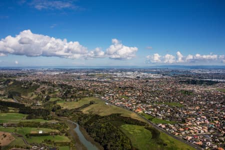 Aerial Image of SHELLY PARK LOOKING SOUTH WEST