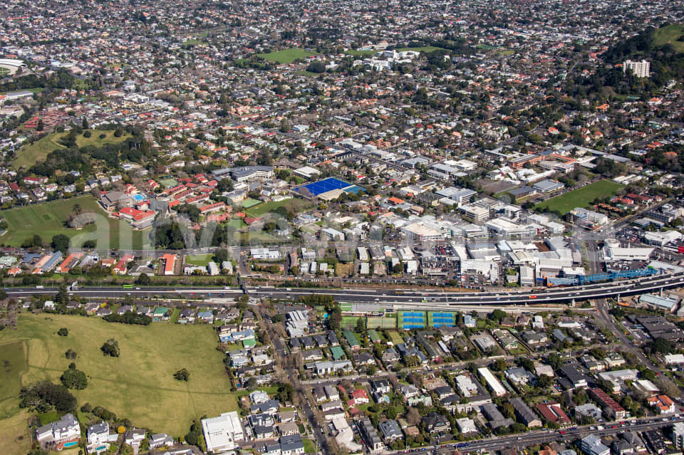 Aerial Image of Newmarket Looking West