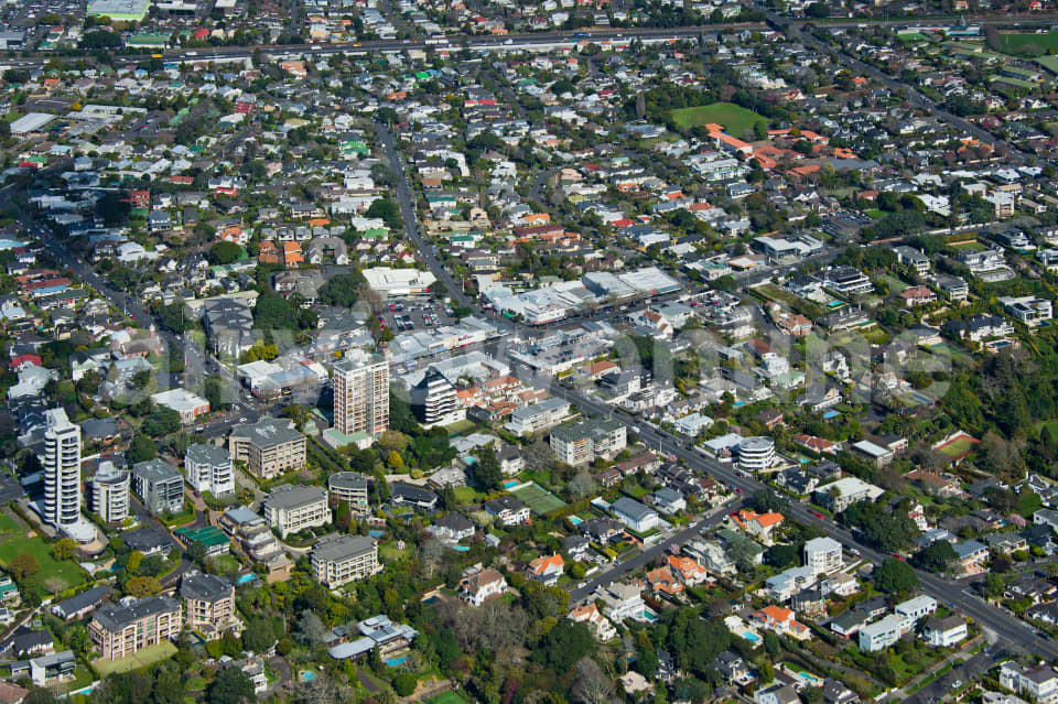 Aerial Image of Remuera Looking South