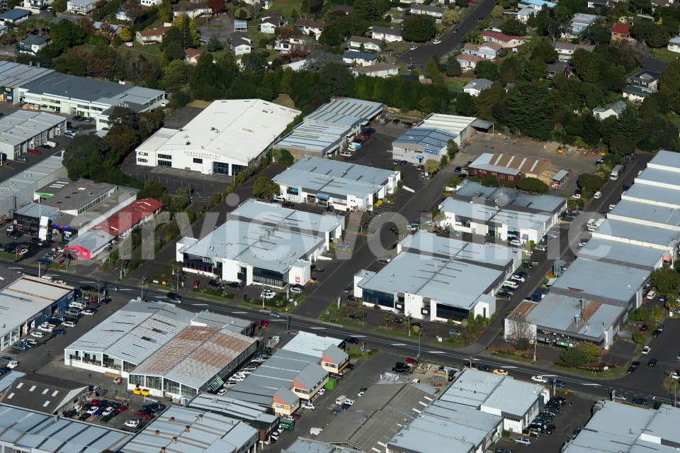 Aerial Image of Glenfield Close Up View Over Wairau Valley